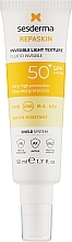 Солнцезащитный флюид для лица с легкой текстурой - Sesderma Repaskin Invisible Light Texture SPF50 — фото N1