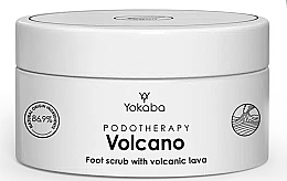 Дрібнозернистий скраб для ніг з вулканічною лавою - Yokaba Podotherapy Volcano Foot Scrub — фото N2