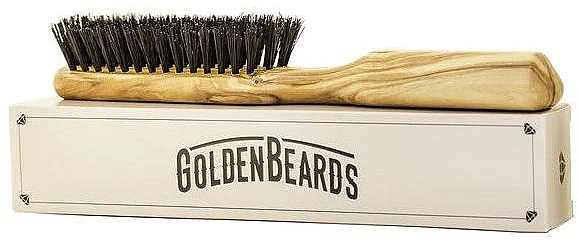 Щетка для бороды, 20 см - Golden Beards Beard Brush — фото N3