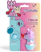 Бальзам для губ, чорниця - Martinelia Unicorn Long Tongue Lip Balm — фото N1