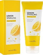 Духи, Парфюмерия, косметика Пенка для умывания с экстрактом лимона - Secret Key Lemon Sparkling Cleansing Foam