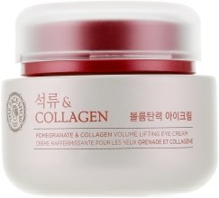 Духи, Парфюмерия, косметика Питательный лифтинг-крем для глаз - The Face Shop Pomegranate and Collagen Volume Lifting Eye Cream