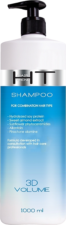Шампунь для комбинированного типа волос "3D объем" - Hair Trend 3D Volume Shampoo — фото N3
