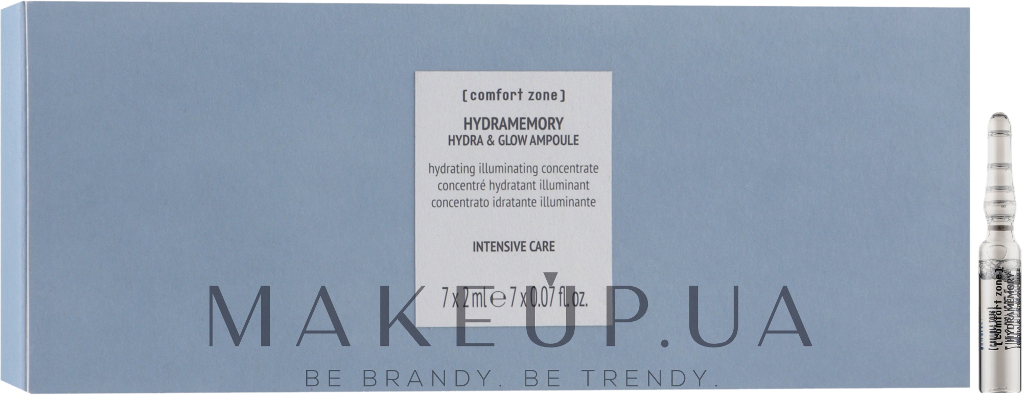 Ампули для зволоження - Comfort Zone Hydramemory Hydra & Glow Ampoule (ser/7x2ml) — фото 7x2ml