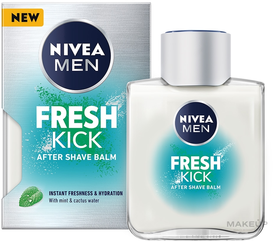 Бальзам после бритья - NIVEA MEN Fresh Kick After Shave Balm — фото 100ml