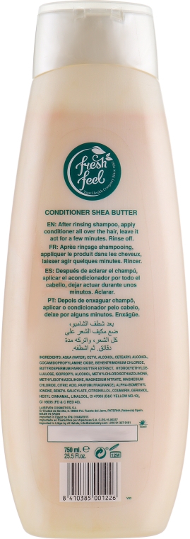 Кондиціонер для волосся "Масло ши" - Fresh Feel Shea Butter Conditioner — фото N2