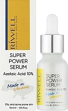 Сироватка з мікронізованою азелаїновою кислотою 10% та амінокислотним комплексом - Riwell Skin Reload Super Power Serum Azelaic Acid 10% — фото N2