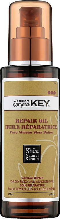 Восстанавливающее масло Ши - Saryna Key Damage Repair Pure African Shea Oil — фото N2