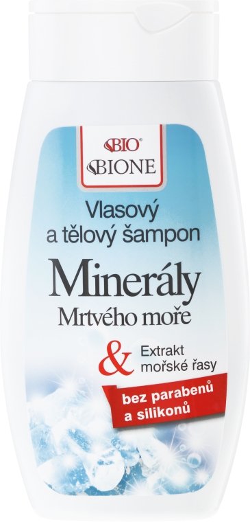 Гель-шампунь для душа - Bione Cosmetics Dead Sea Minerals Hair And Body Shampoo — фото N1