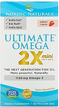Харчова добавка зі смаком полуниці для підлітків "Омега 2Х" - Nordic Naturals Ultimate Omega 2X Teen — фото N2
