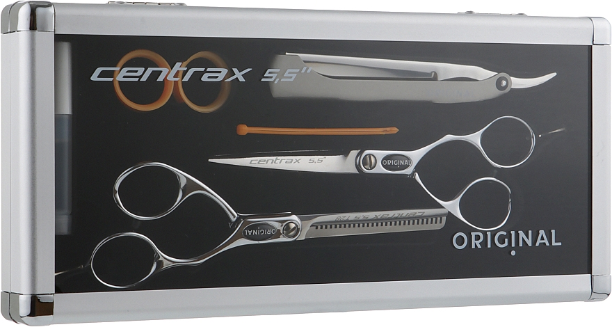 Набор ножниц для стрижки - Sibel Centrax 5.5" Kit Ultron — фото N1