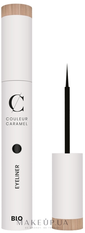 Підводка для очей - Couleur Caramel Bio Eyeliner — фото 07 - Black