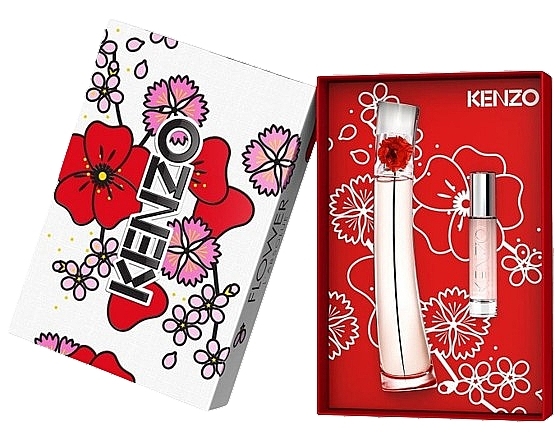 Kenzo Flower By Kenzo L'absolue - Набор (edp/50ml + edp/mini/10ml) — фото N1