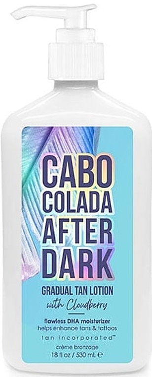 Лосьйон після засмаги - Tan Incorporated Cabo Colada After Dark Gradual Tan Lotion — фото N1