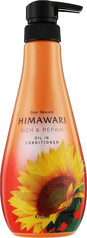 Кондиционер для волос - Kracie Dear Beaute Himawari Rich & Repair Oil-in Conditioner — фото N1