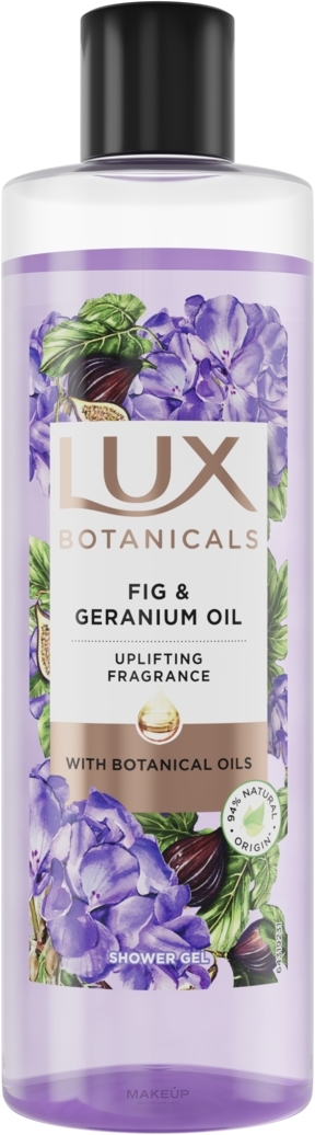 Гель для душу "Інжир та олія герані" - Lux Botanicals Fig & Geranium Oil Shower Gel  — фото 480ml