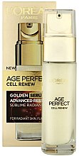 Парфумерія, косметика Відновлювальна сироватка для обличчя - L'Oreal Paris Age Perfect Cell Renew Serum