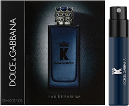Парфумерія, косметика Dolce&Gabbana K - Парфумована вода (пробник)