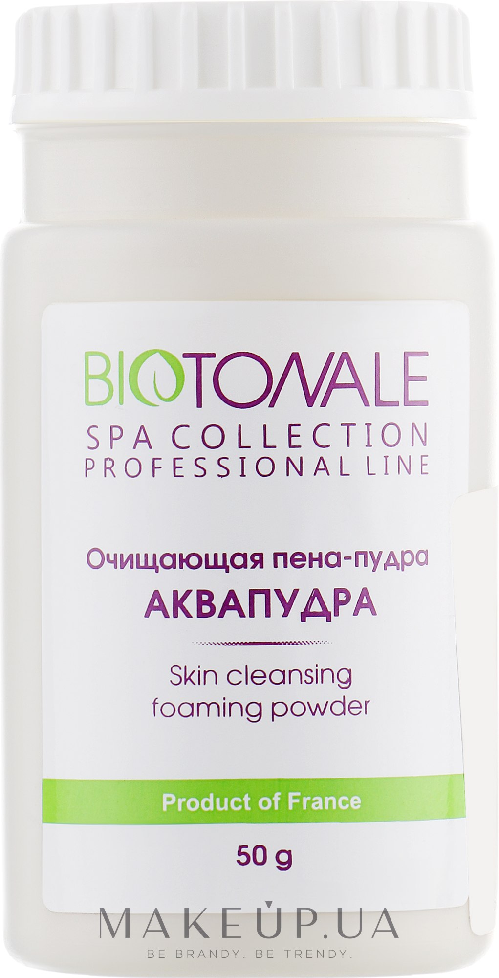 Очищающая пена-пудра "Аквапудра" в банке - Biotonale Skin Cleansing Foaming Powder — фото 50g