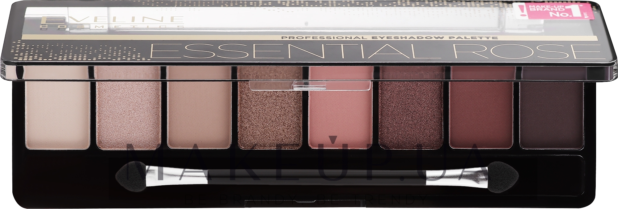 Палетка тіней для повік - Eveline Cosmetics Professional Eyeshadow Palette — фото 05 - Essential Rose