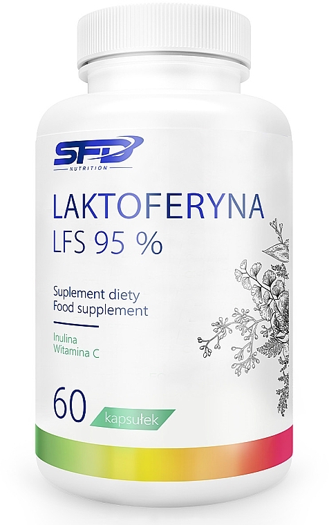 Пищевая добавка "Лактоферрин", в капсулах - SFD Nutrition Laktoferyna LFS 95% — фото N1