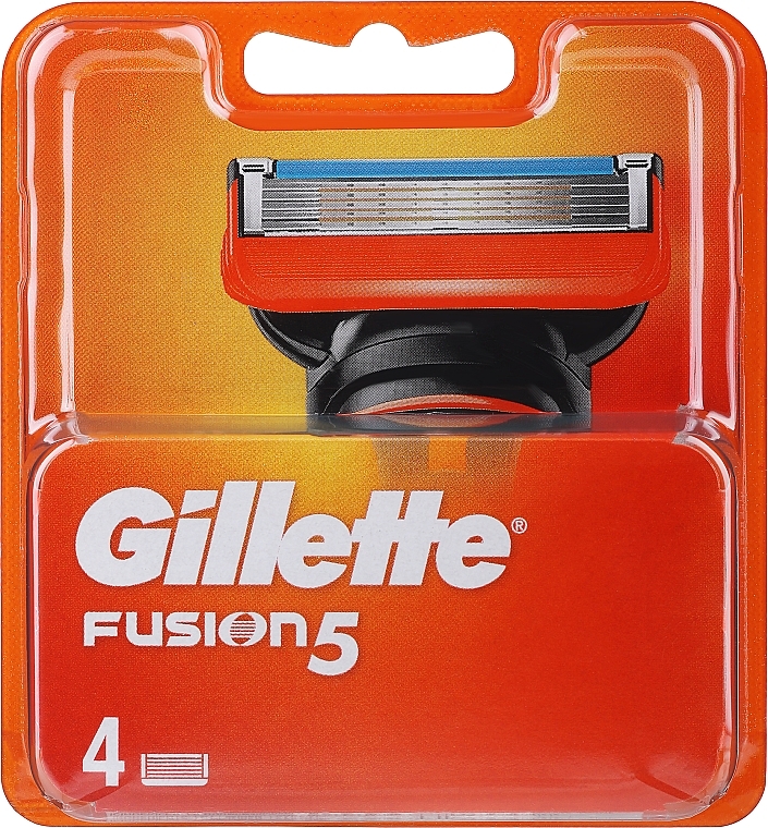 Змінні касети для гоління, 4 шт. - Gillette Fusion — фото N10
