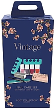 Парфумерія, косметика Technic Cosmetics Vintage Nail Care Kit - Набір, 10 продуктів