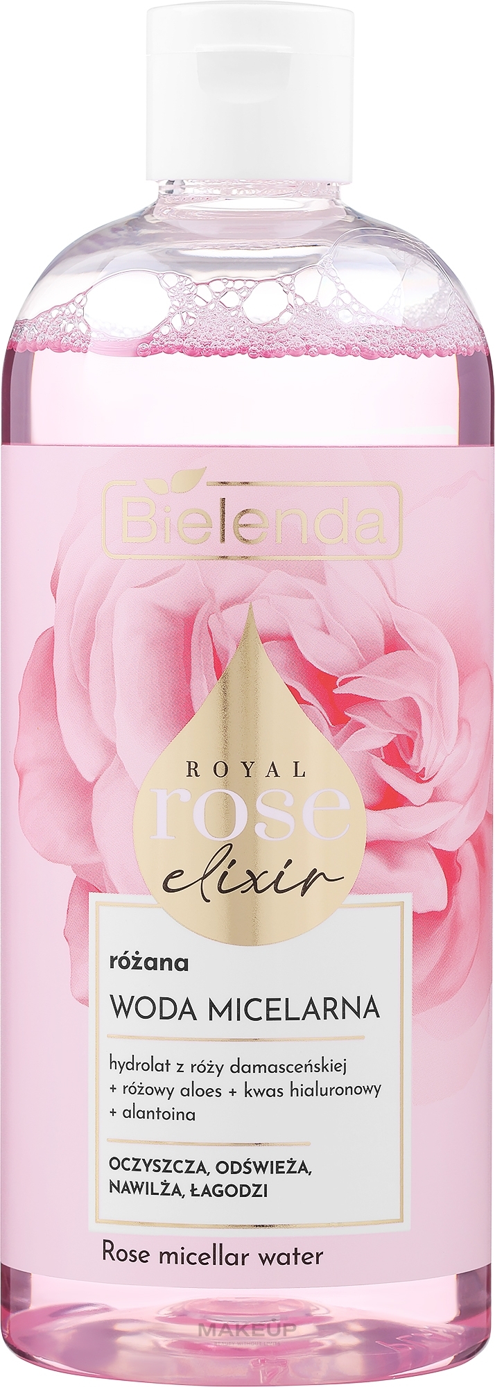 Розовая мицеллярная вода - Bielenda Royal Rose Elixir Rose Micellar Water — фото 400ml
