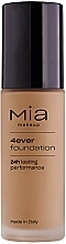 Парфумерія, косметика Тональна основа для обличчя - Mia Makeup 4ever Fluid Foundation