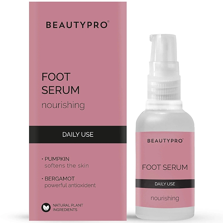 Щоденна живильна сироватка для ніг - BeautyPro Hand Serum Nourishing Pumpkin & Bergamot — фото N1