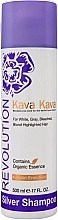 Шампунь для светлых, седых, обесцвеченных и мелированных волос - Kava Kava Silver Shampoo — фото N1