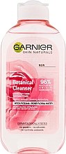 Парфумерія, косметика Заспокійливий тонік із трояндовою водою - Garnier Skin Naturals Botanical Rose Water Soothing Toner 