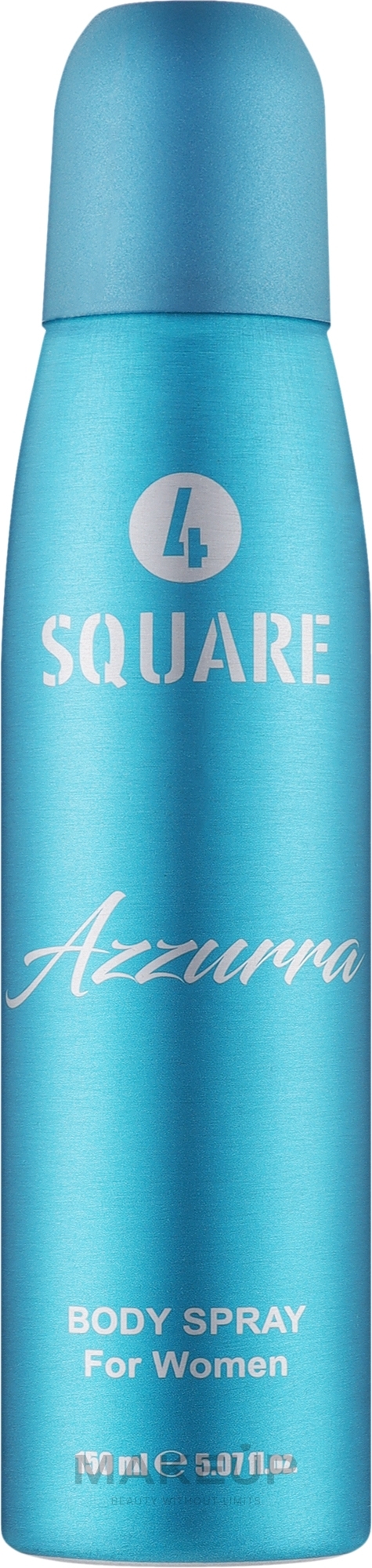 4 Square Azzura For Women - Парфумований дезодорант-спрей — фото 150ml
