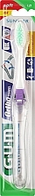 Парфумерія, косметика Дорожня зубна щітка, м'яка, фіолетова - G.U.M Orthodontic Travel Toothbrush