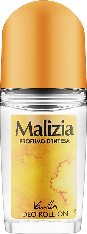 Дезодорант кульковий - Malizia Vanilla Deodorant — фото N1