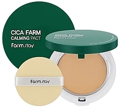 Парфумерія, косметика Пудра для обличчя, SPF50+ - FarmStay Cica Farm Calming Pact