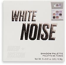 Палетка тіней - Makeup Obsession White Noise Eyeshadow Palette — фото N5