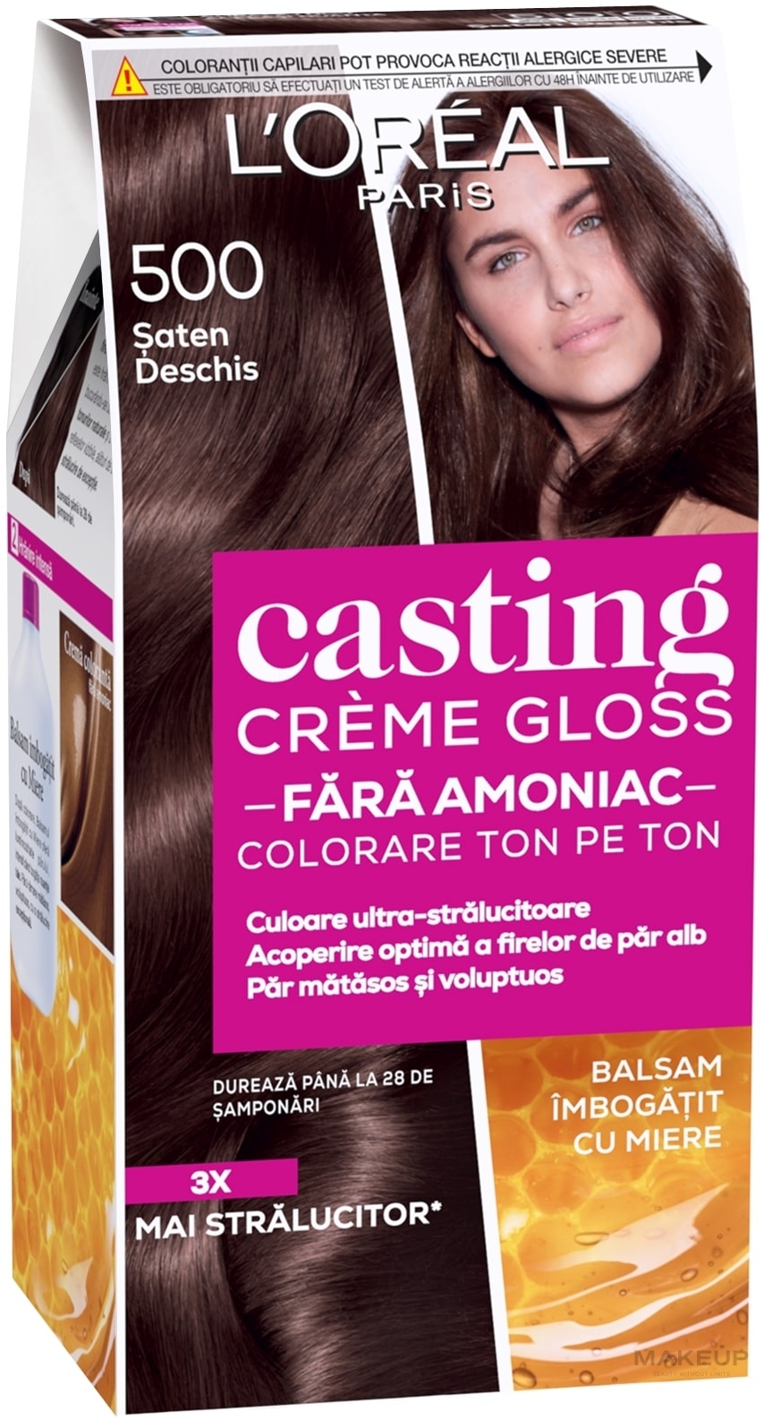 УЦЕНКА Краска для волос - L'Oreal Paris Casting Creme Gloss * — фото 500 - Светлый каштан