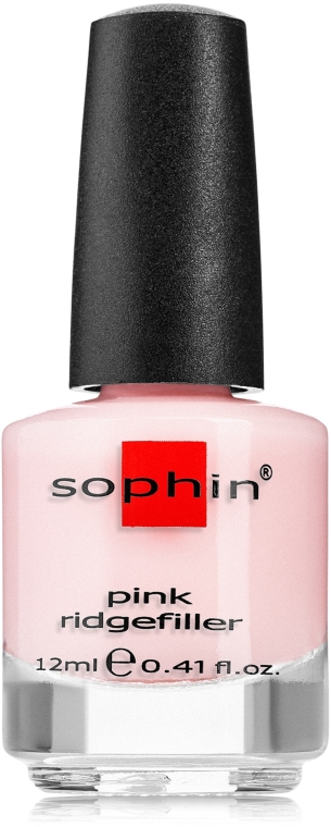 Засіб для заповнення нерівностей нігтів - Sophin Ridgefiller Pink — фото N1