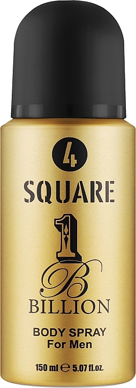 4 Square One Billion - Парфумований дезодорант-спрей — фото N1