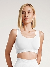 Духи, Парфюмерия, косметика Топ бесшовный на широких бретелях "Tank Top", white - Giulia 