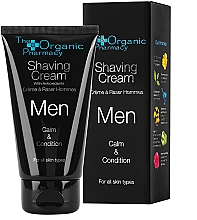 Крем для гоління - The Organic Pharmacy Men Shaving Cream — фото N1