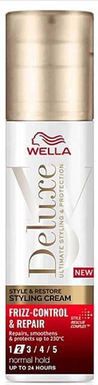 Крем для волос - Wella Deluxe Frizz Control & Repair Styling Cream — фото N1