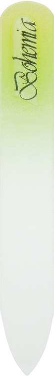 Пилка кришталева у чохлі зі шкіри 99-902, 90 мм, салатова - SPL — фото N2