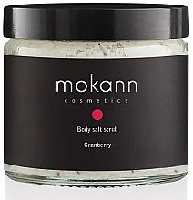 Духи, Парфюмерия, косметика Солевой скраб для тела "Клюква" - Mokann Cosmetics Body Salt Scrub Cranberry