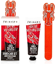 Парфумерія, косметика Набір для догляду за руками "Лобстер" - Mad Beauty Friends Lobster Hand Care Set (h/cr/30ml + nail/file/1pcs)