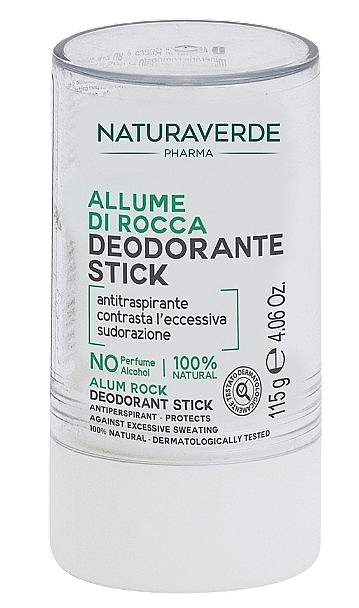 Дезодорант-стік із квасців - Naturaverde Pharma Alum Rock Deodorant Stick — фото N1