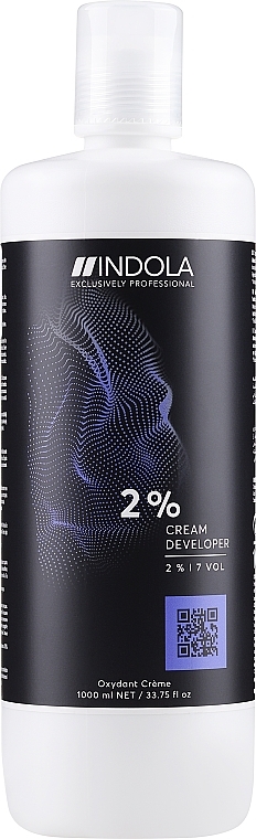 Крем-проявник 2% - 7 vol - Indola Profession Cream Developer 2% - vol 7 — фото N1