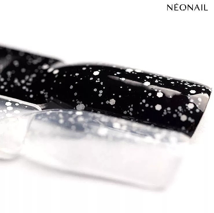 Топ для гель-лака с белой крошкой - NeoNail Professional Hybrid Top Crush White Gloss  — фото N2