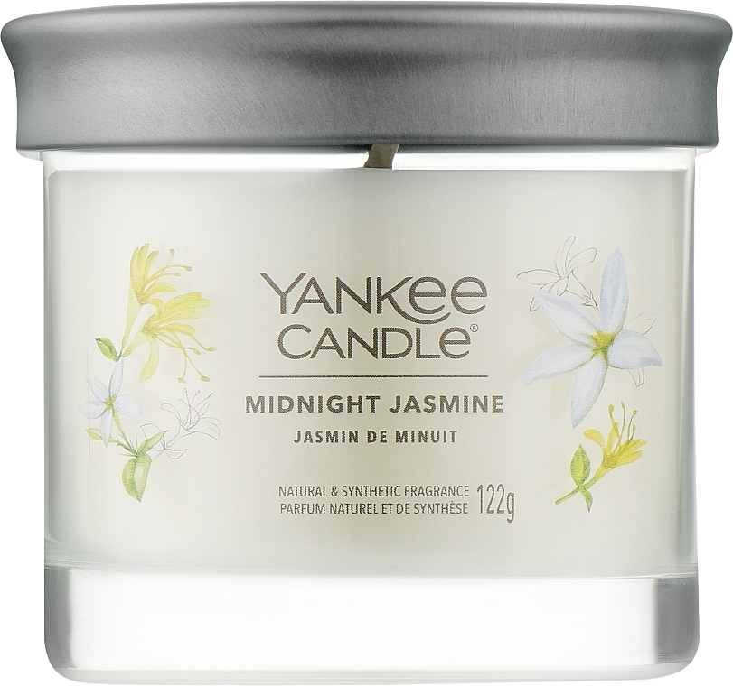 Ароматическая свеча в стакане "Midnight Jasmine" - Yankee Candle Singnature Tumbler  — фото N1